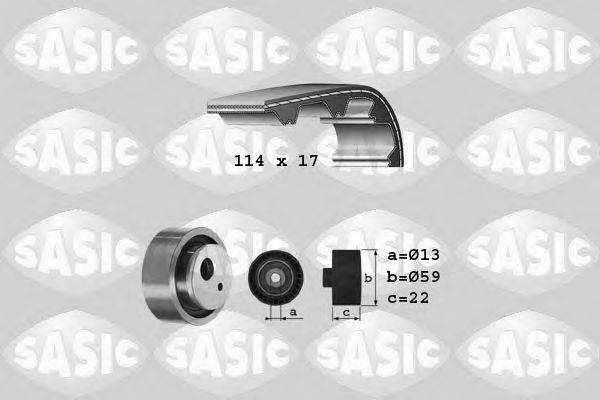 Комплект ременя ГРМ SASIC 1750024