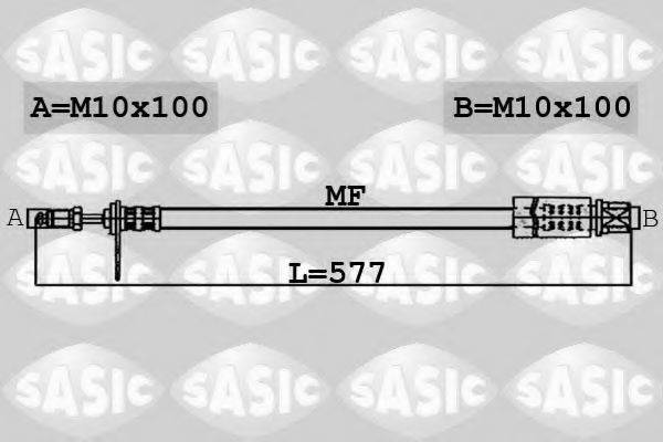 Гальмівний шланг SASIC 6600004