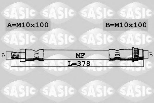 SASIC 6600010 Тормозной шланг