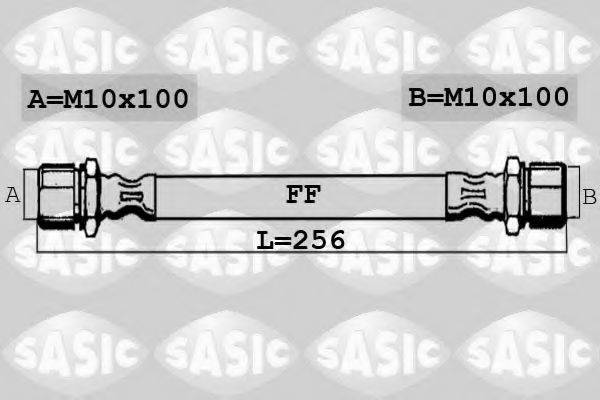 Тормозной шланг SASIC 6600020