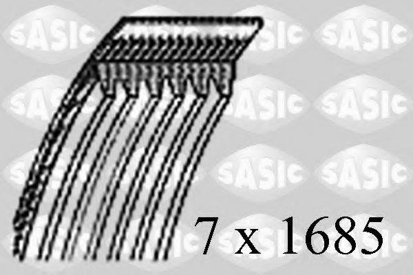 SASIC 1774068 Поликлиновой ремень