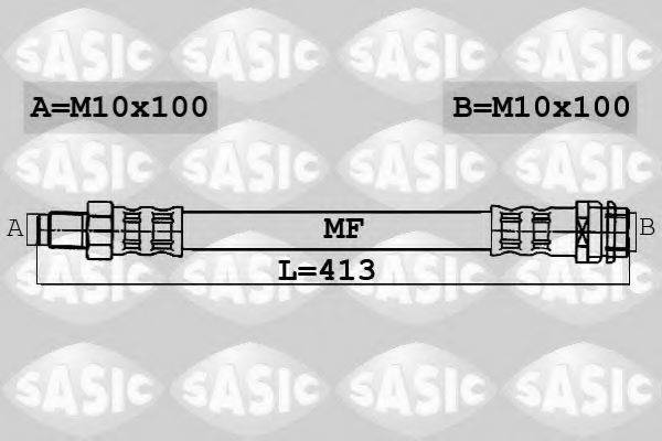SASIC 6606007 Гальмівний шланг