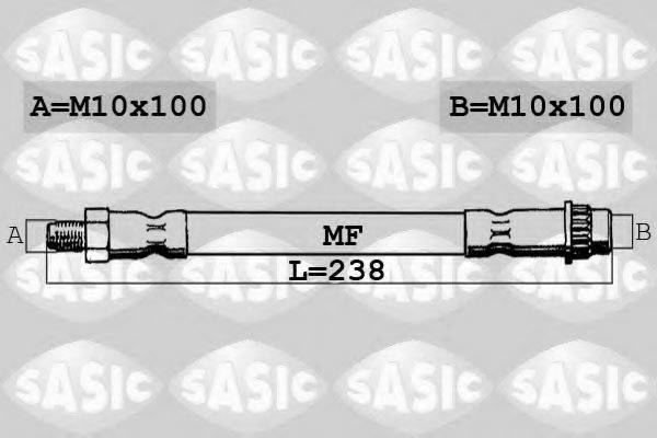 SASIC 6606013 Тормозной шланг