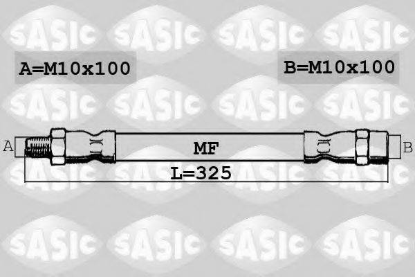 SASIC 6606037 Тормозной шланг