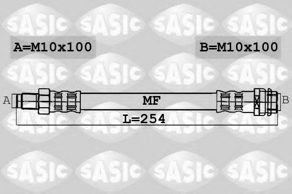SASIC 6606038 Тормозной шланг