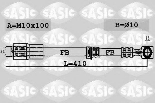 SASIC 6606044 Тормозной шланг