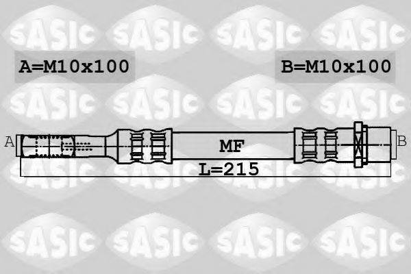 SASIC 6606046 Тормозной шланг