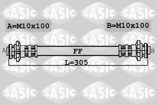 SASIC 6606066 Гальмівний шланг