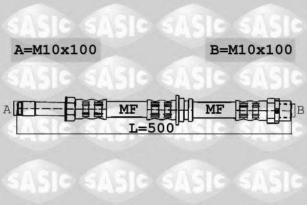 Гальмівний шланг SASIC 6606068