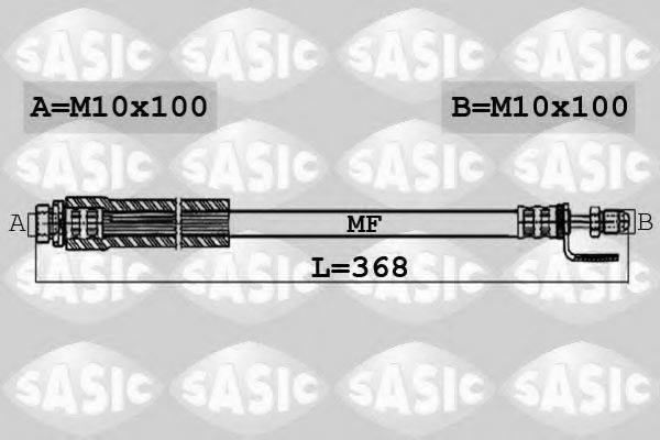 SASIC 6606080 Тормозной шланг