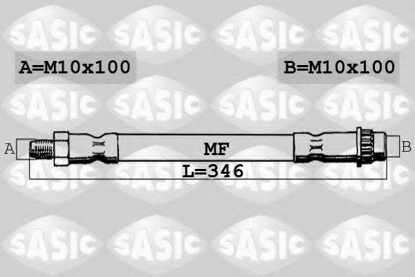 SASIC SBH4080 Тормозной шланг