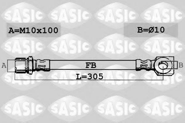 Тормозной шланг SASIC SBH6368