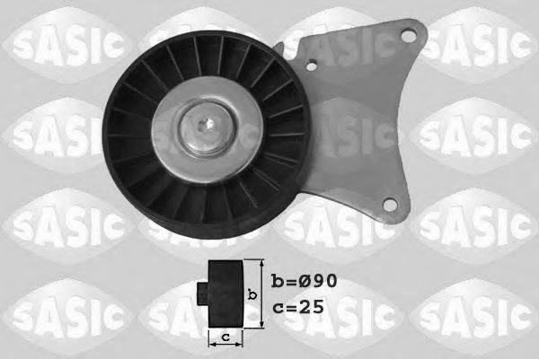 SASIC 1620024 Паразитный / ведущий ролик, поликлиновой ремень