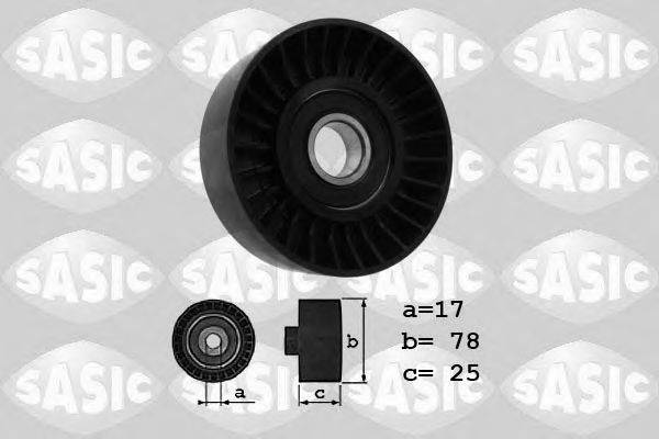SASIC 1620044 Паразитный / ведущий ролик, поликлиновой ремень