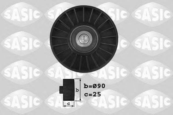 SASIC 1620049 Паразитный / ведущий ролик, поликлиновой ремень