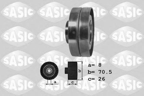 SASIC 1620071 Паразитный / ведущий ролик, поликлиновой ремень