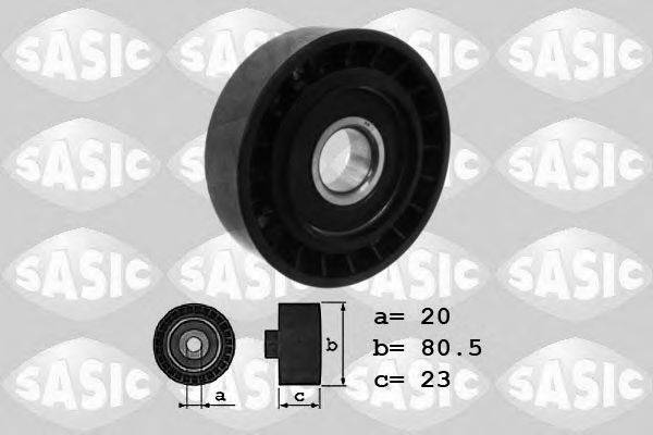 SASIC 1626005 Паразитный / ведущий ролик, поликлиновой ремень