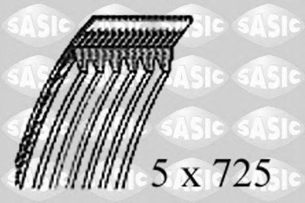 SASIC 1770029 Поликлиновой ремень