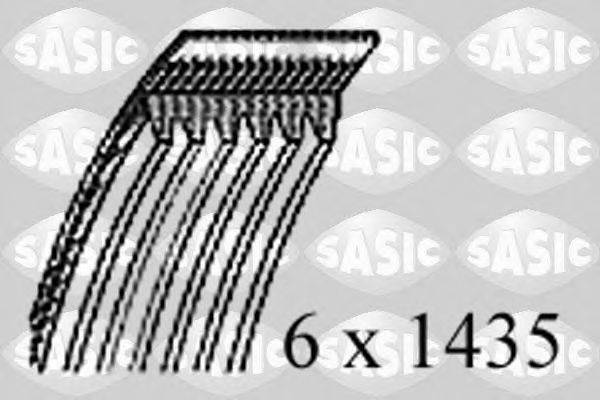 SASIC 1770089 Поликлиновой ремень
