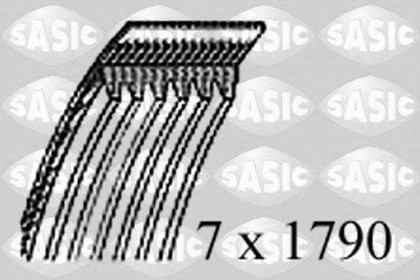 SASIC 1774063 Поликлиновой ремень