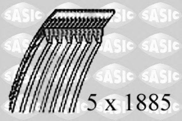 Поликлиновой ремень SASIC 1776055