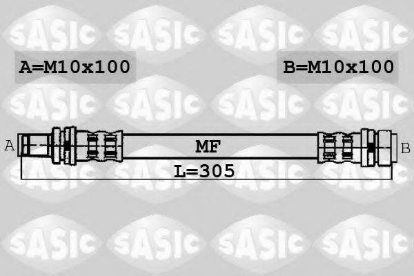 SASIC 6600052 Тормозной шланг