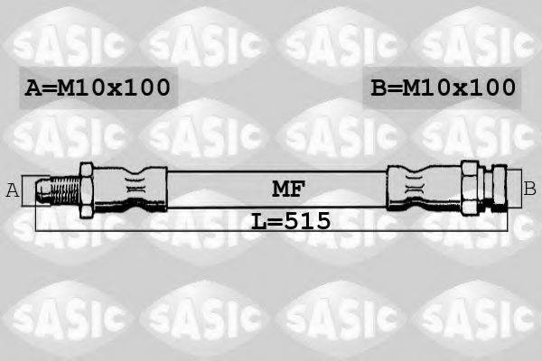 SASIC 6600055 Тормозной шланг