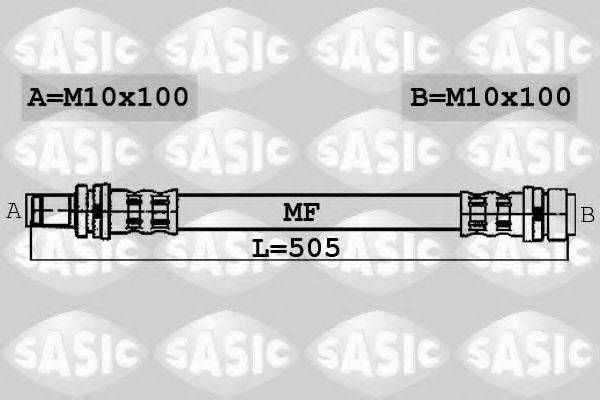 SASIC 6606171 Тормозной шланг
