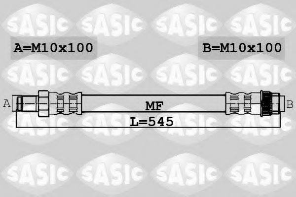 SASIC 6606227 Тормозной шланг
