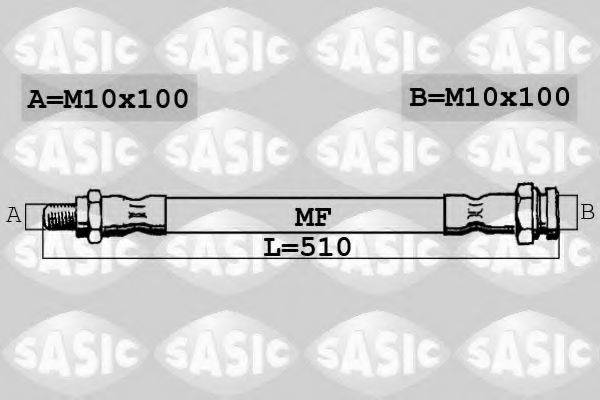 Тормозной шланг SASIC 6600049