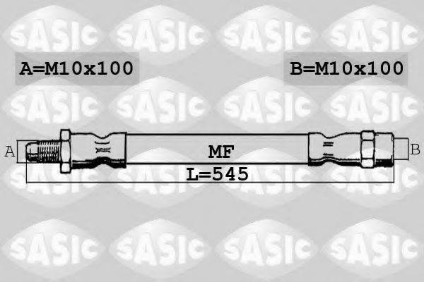 SASIC 6606098 Тормозной шланг