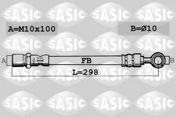 SASIC 6606134 Тормозной шланг