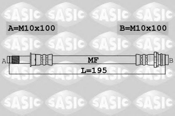 SASIC 6606229 Тормозной шланг