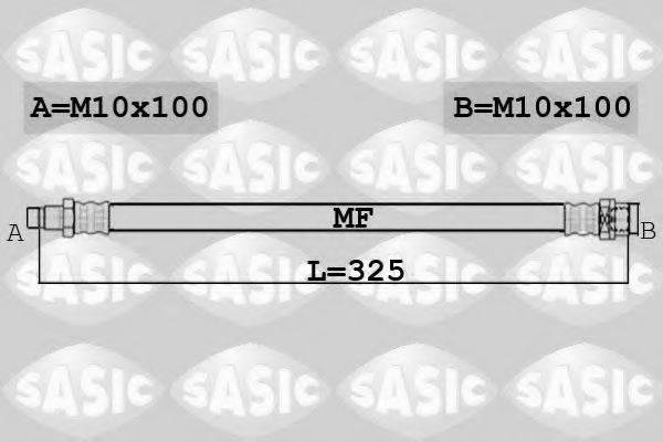 SASIC 6606247 Тормозной шланг