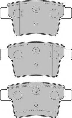 DURON DBP241885 Комплект тормозных колодок, дисковый тормоз