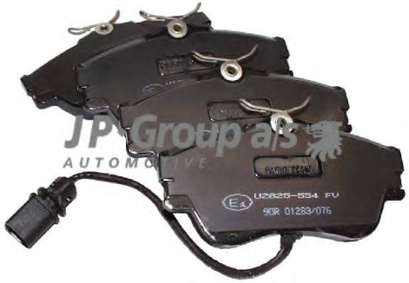 JP GROUP 1163603710 Комплект тормозных колодок, дисковый тормоз