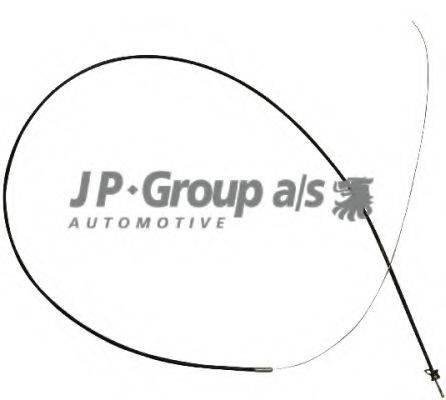 JP GROUP 1170700900 Тросик замка капота