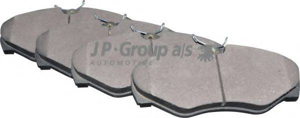 JP GROUP 1263601910 Комплект тормозных колодок, дисковый тормоз