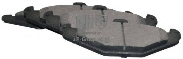 Комплект тормозных колодок, дисковый тормоз JP GROUP 1263700819