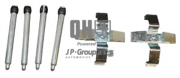 Комплектуючі, колодки дискового гальма JP GROUP 1263750119