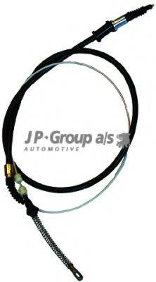 Трос, стоянкова гальмівна система JP GROUP 1270302380