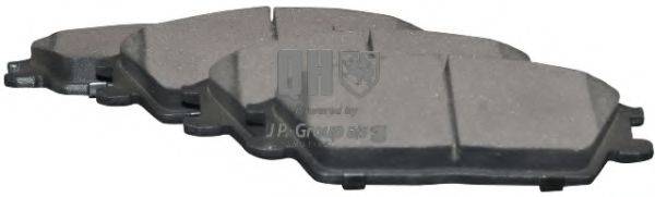 JP GROUP 3563601319 Комплект тормозных колодок, дисковый тормоз