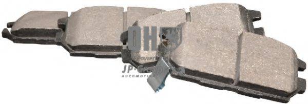 Комплект тормозных колодок, дисковый тормоз JP GROUP 3963700219