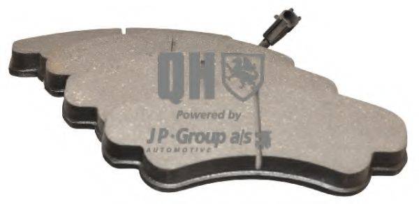JP GROUP 4163601019 Комплект тормозных колодок, дисковый тормоз
