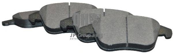 Комплект тормозных колодок, дисковый тормоз JP GROUP 4163601519