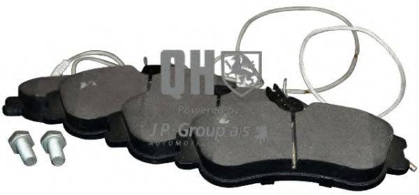 Комплект тормозных колодок, дисковый тормоз JP GROUP 4163603819