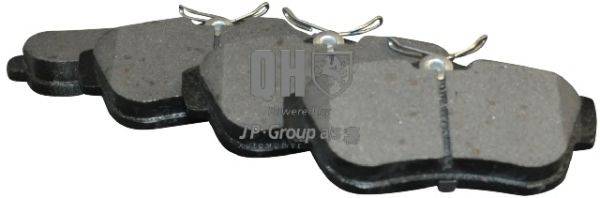 JP GROUP 4163700819 Комплект тормозных колодок, дисковый тормоз