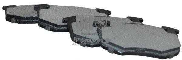 JP GROUP 4163701119 Комплект тормозных колодок, дисковый тормоз