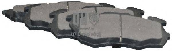 Комплект тормозных колодок, дисковый тормоз JP GROUP 4663600219