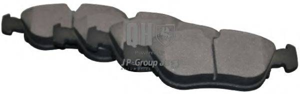 Комплект тормозных колодок, дисковый тормоз JP GROUP 4963600819